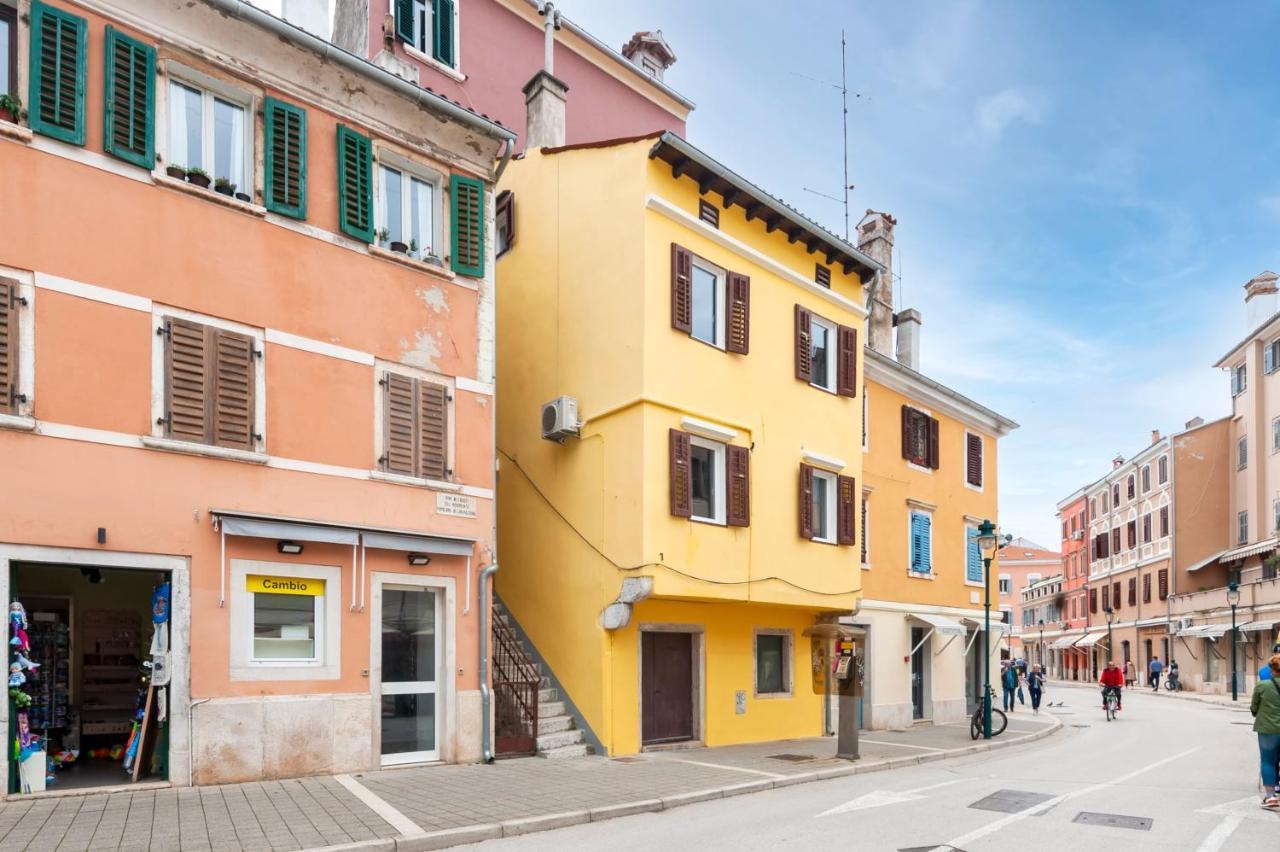 The Yellow House Apartments Rovinj Kültér fotó